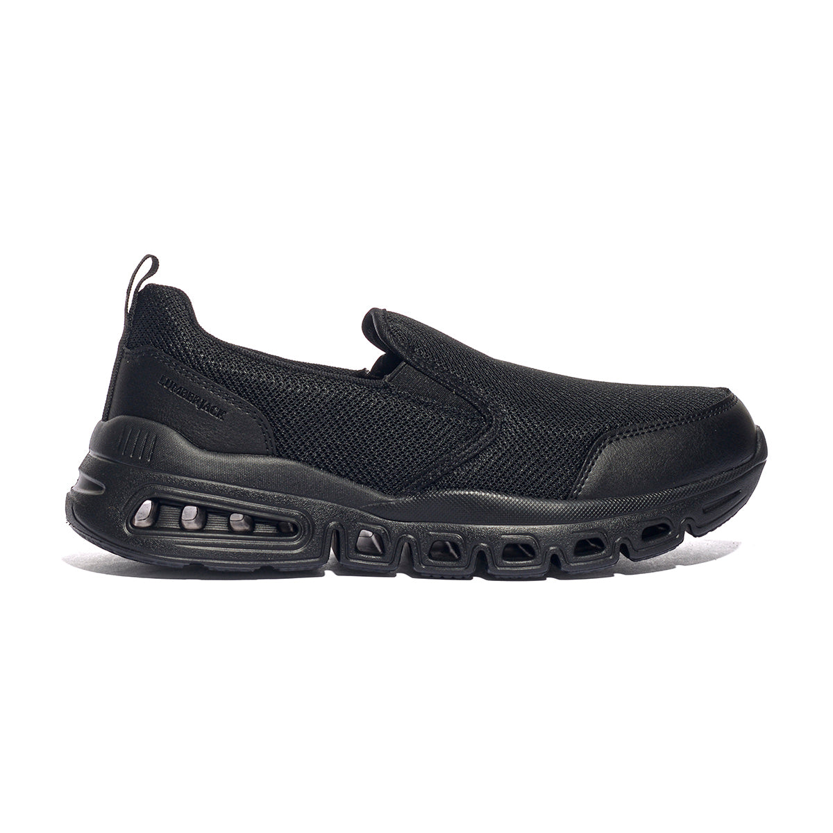 LUMBERJACK SMH4202-001 TOTAL BLACK Slip-on Uomo 