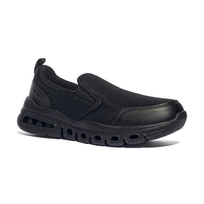 LUMBERJACK SMH4202-001 TOTAL BLACK Slip-on Uomo 