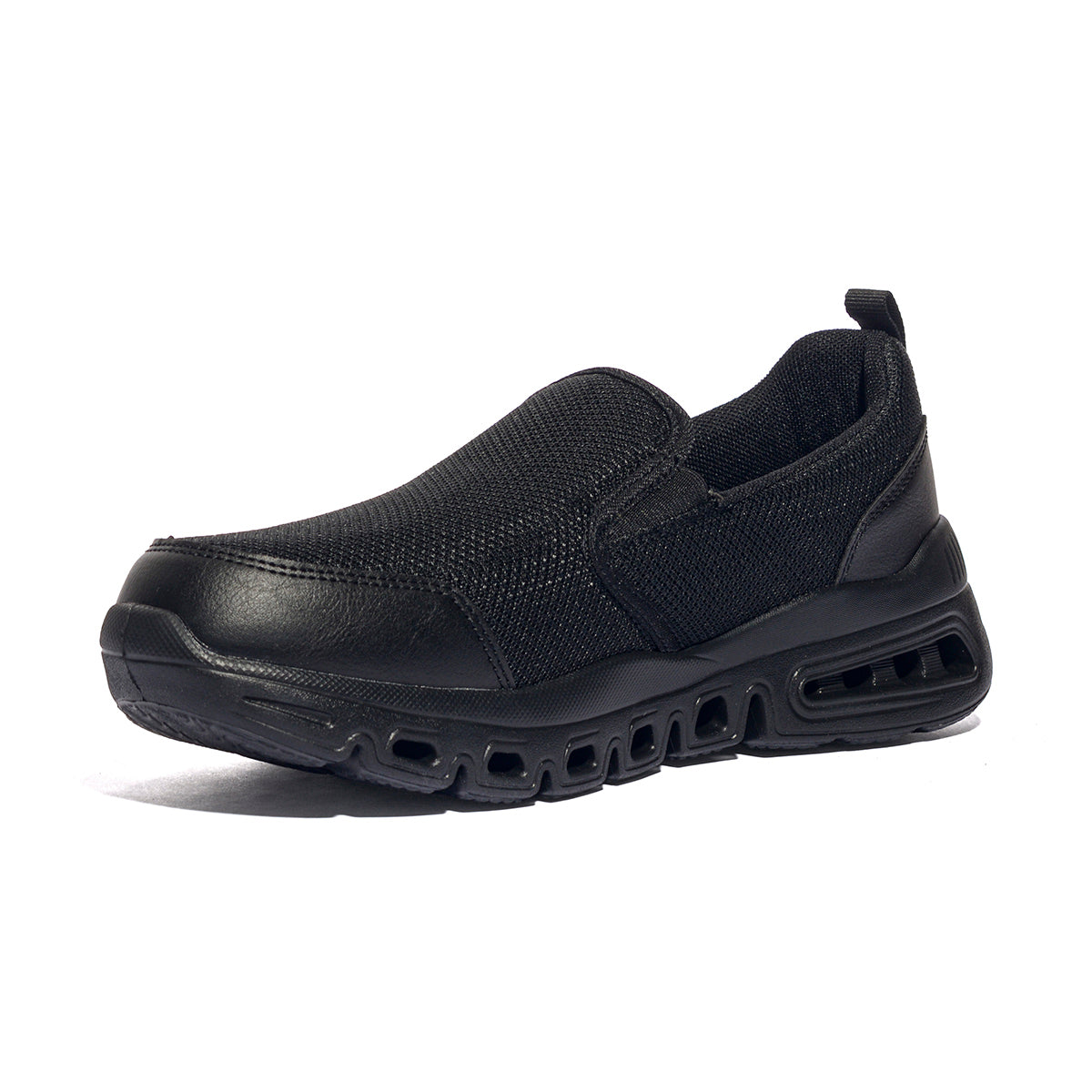 LUMBERJACK SMH4202-001 TOTAL BLACK Slip-on Uomo 