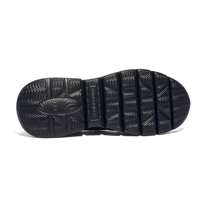 LUMBERJACK SMH4202-001 TOTAL BLACK Slip-on Uomo 
