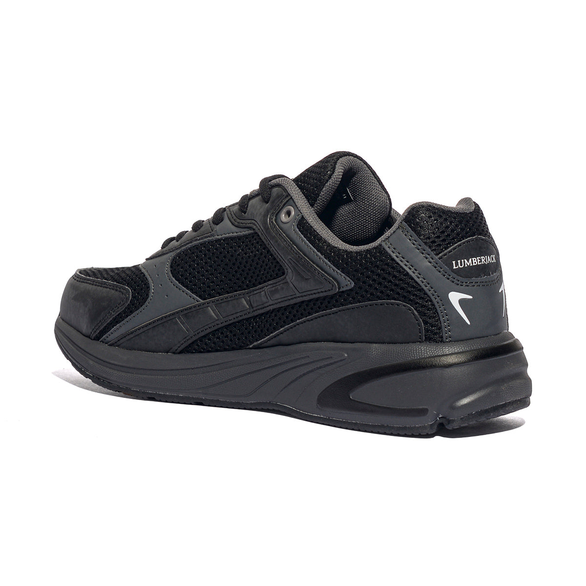 LUMBERJACK SMJ7511-001 BLACK DK GREY Sneakers Uomo 