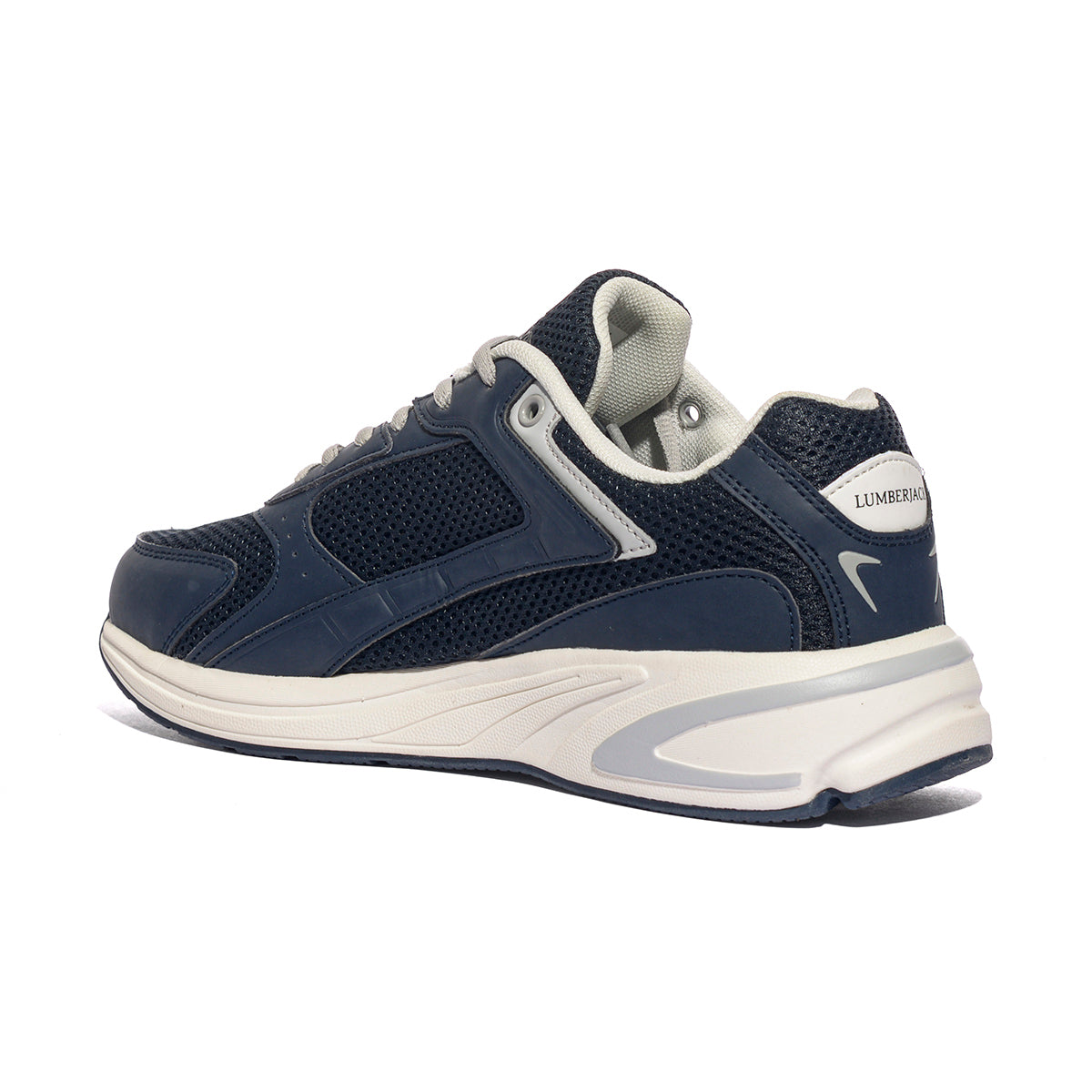 LUMBERJACK SMJ7511-001 NAVY BLUE LT GREY Sneakers Uomo 
