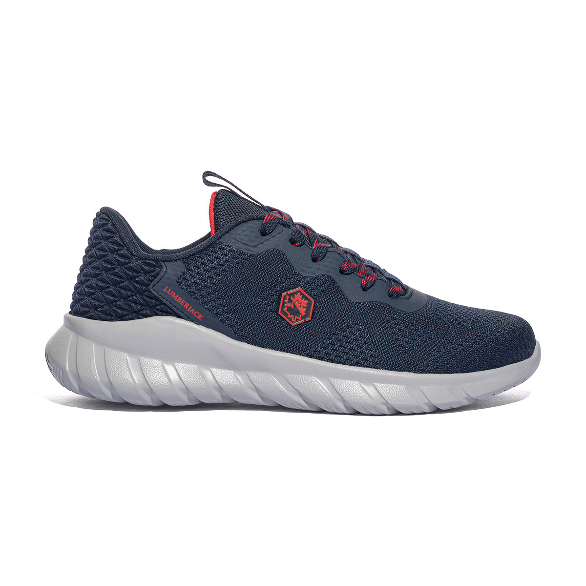 LUMBERJACK SMJ8011-001 NAVY BLUE LT GREY Sneakers Uomo 
