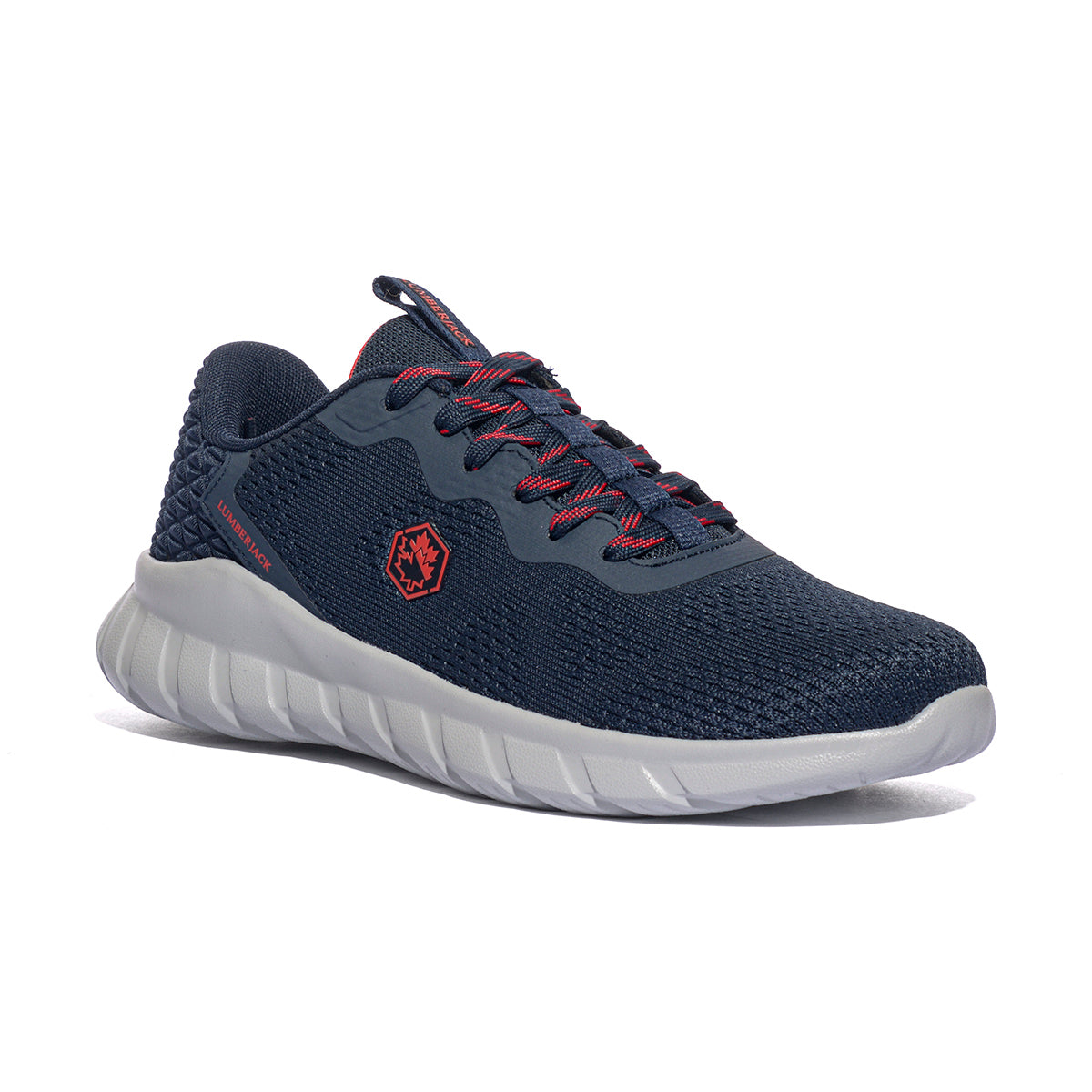 LUMBERJACK SMJ8011-001 NAVY BLUE LT GREY Sneakers Uomo 