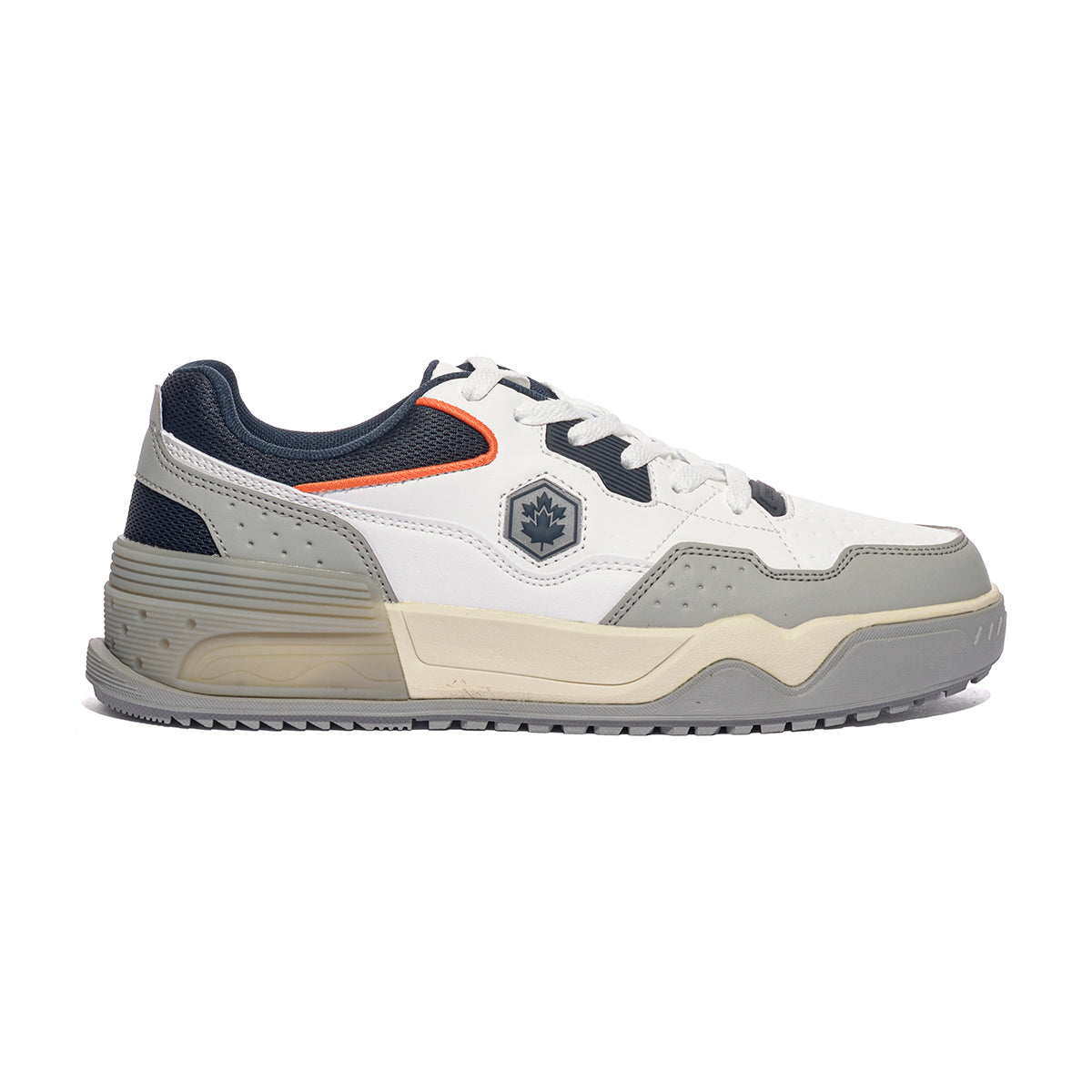 LUMBERJACK SMJ8411-001 WHITE LT GREY BLUE Sneakers Uomo 