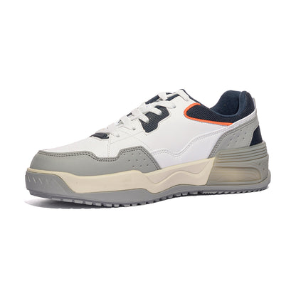 LUMBERJACK SMJ8411-001 WHITE LT GREY BLUE Sneakers Uomo 