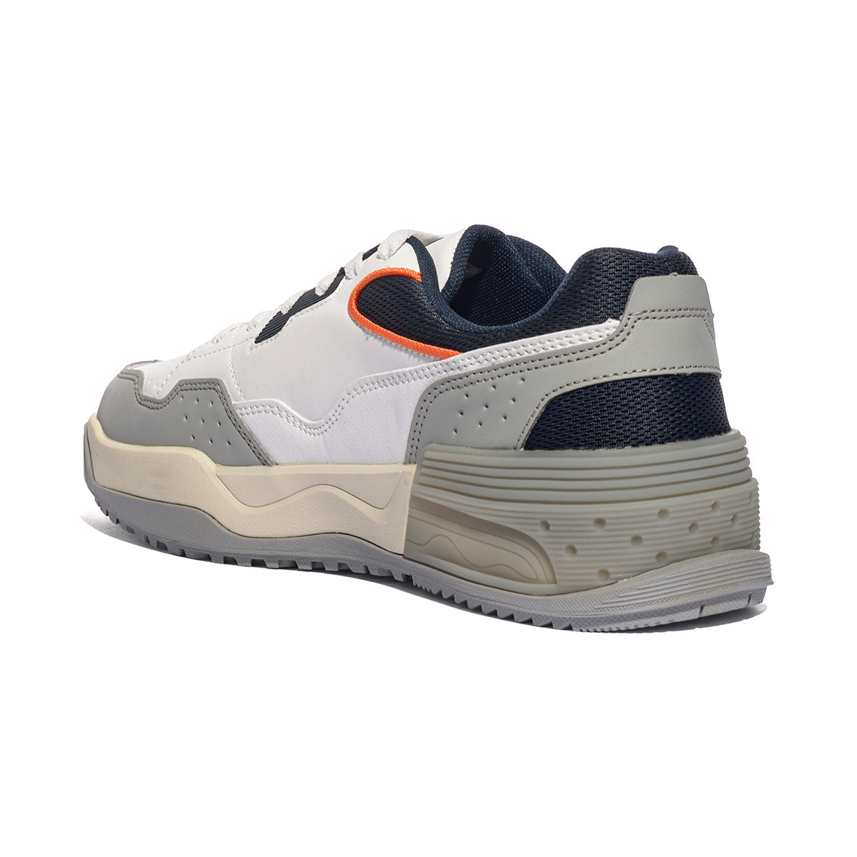 LUMBERJACK SMJ8411-001 WHITE LT GREY BLUE Sneakers Uomo 
