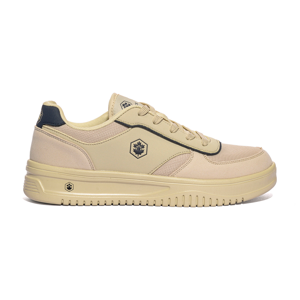 LUMBERJACK SMK0311-002 BEIGE NAVY BLUE Sneakers Uomo 