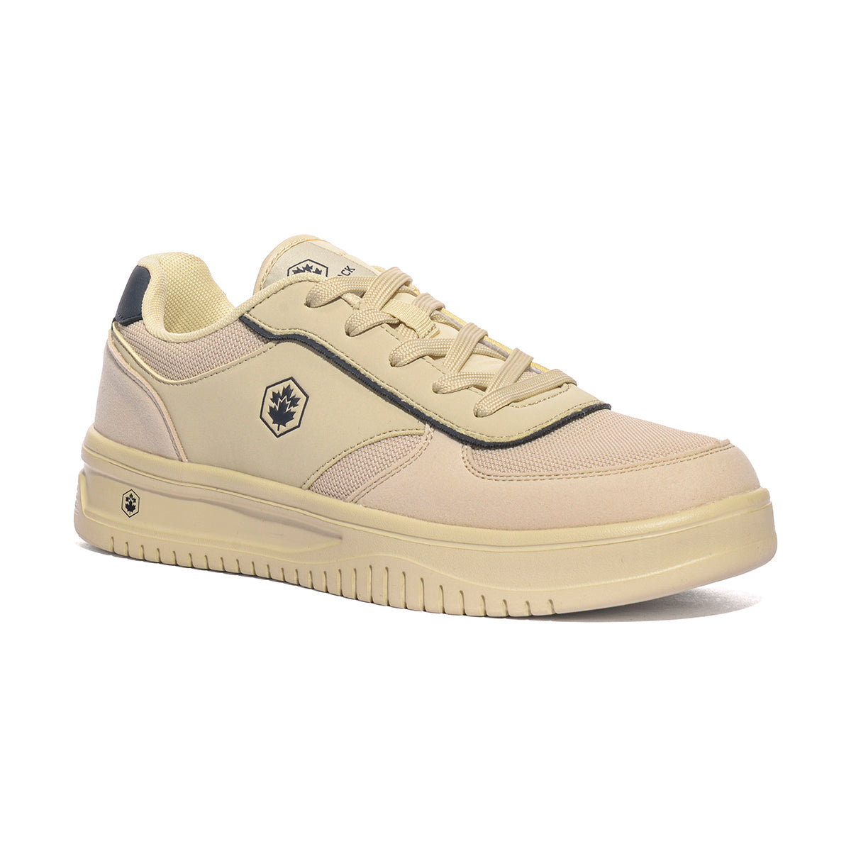 LUMBERJACK SMK0311-002 BEIGE NAVY BLUE Sneakers Uomo 