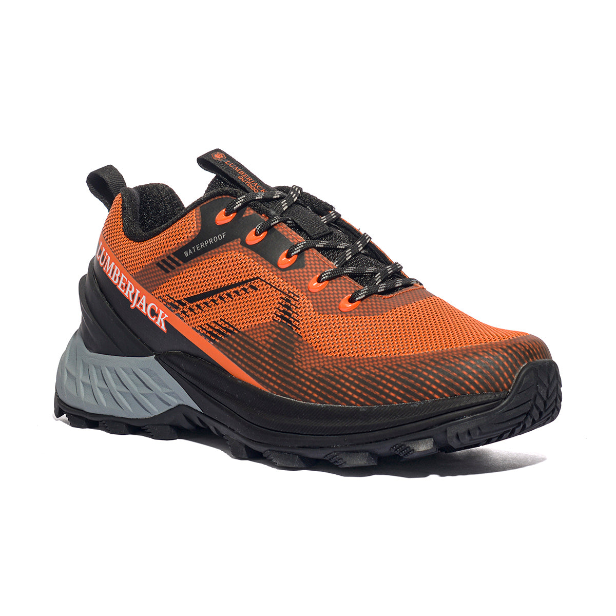 LUMBERJACK SMK0511-001 ORANGE BLACK Sneakers Uomo 