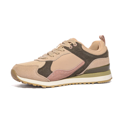 LUMBERJACK SWJ9611-001 BEIGE KHAKI Sneakers Donna 