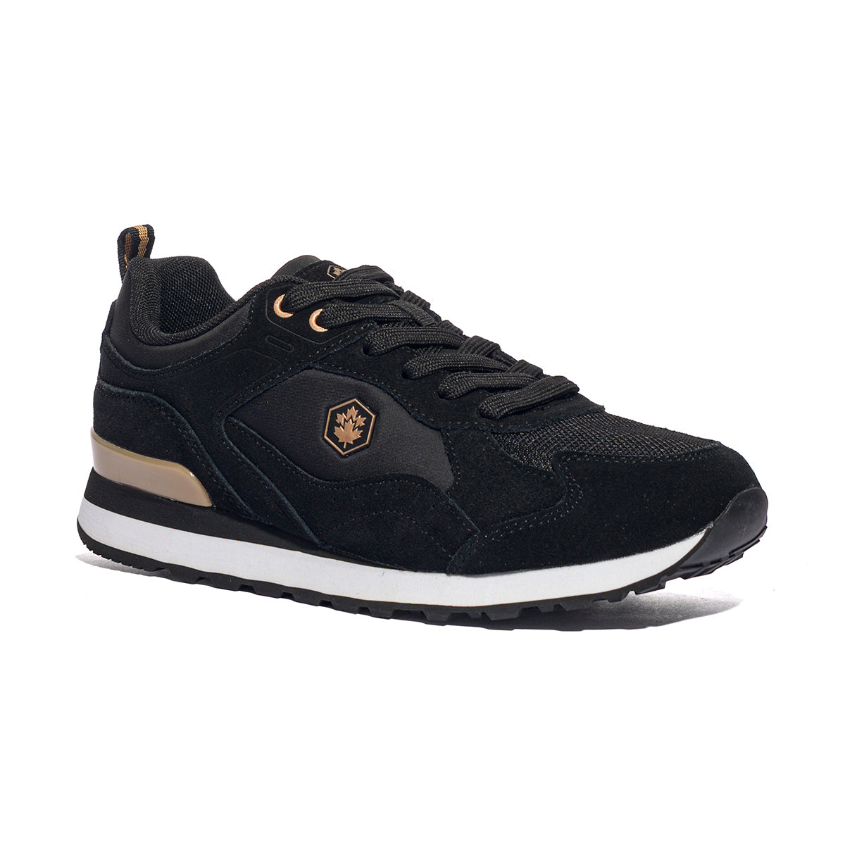 LUMBERJACK SWJ9611-001 BLACK ROSE GOLD Sneakers Donna 