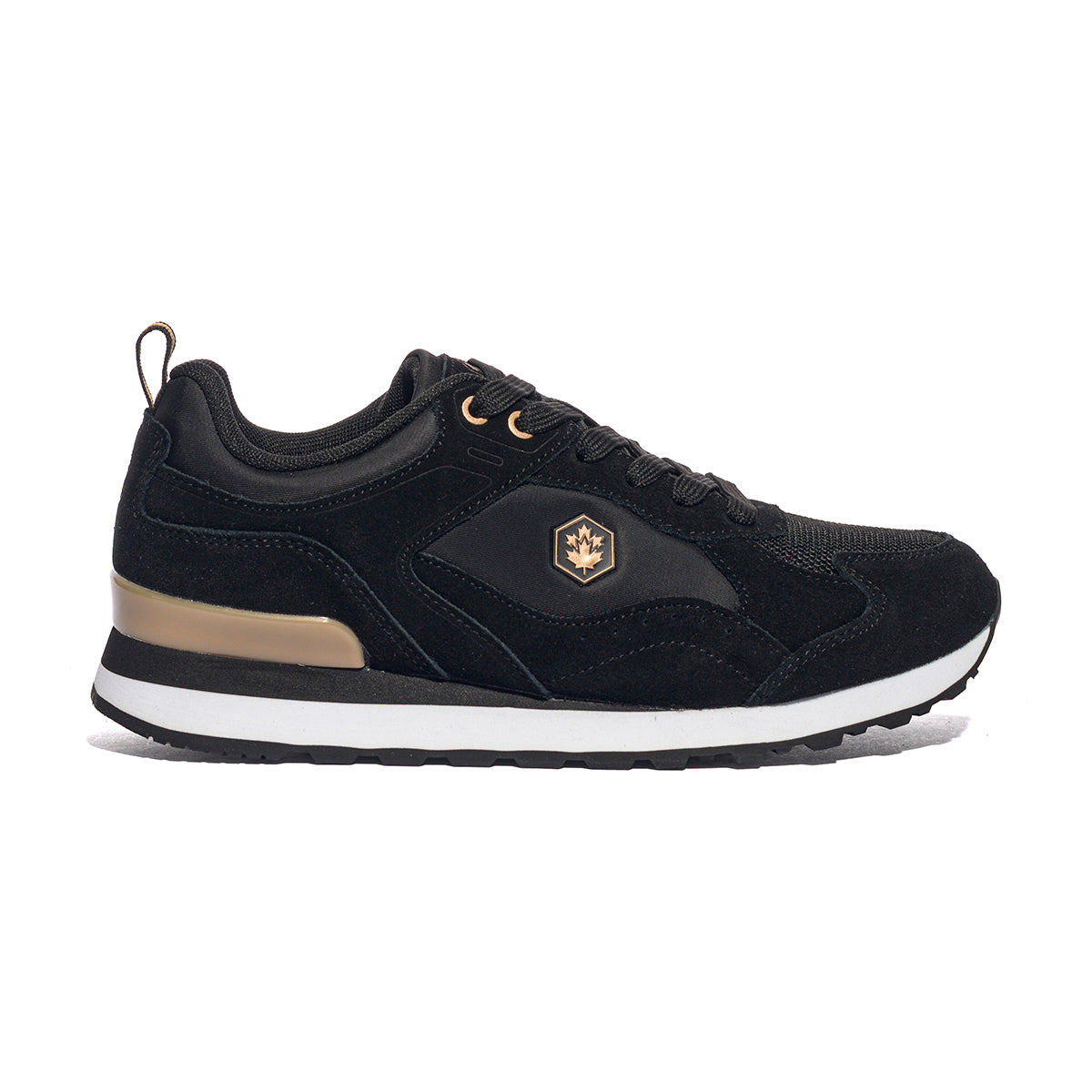 LUMBERJACK SWJ9611-001 BLACK ROSE GOLD Sneakers Donna 