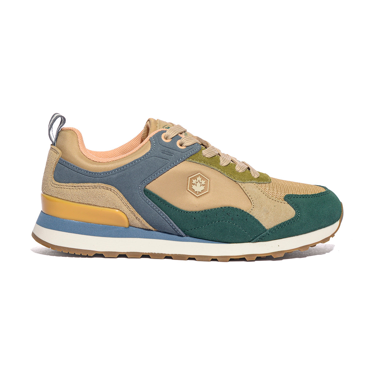 LUMBERJACK SWJ9611-001 DK BEIGE DK GREEN Sneakers Donna 