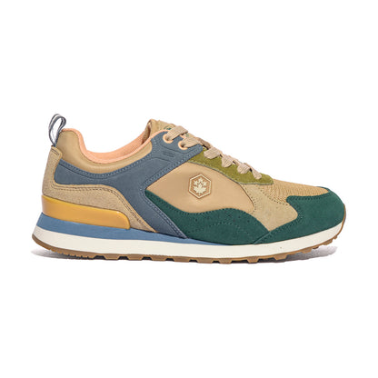 LUMBERJACK SWJ9611-001 DK BEIGE DK GREEN Sneakers Donna 