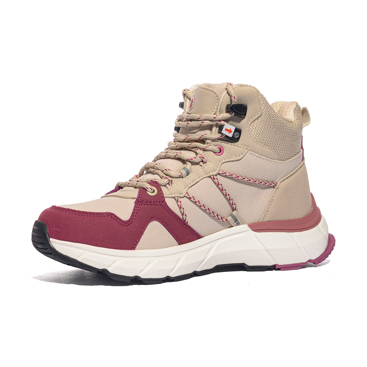 LUMBERJACK SWK0101-001 LT BEIGE BORDEAUX Trekking Donna 