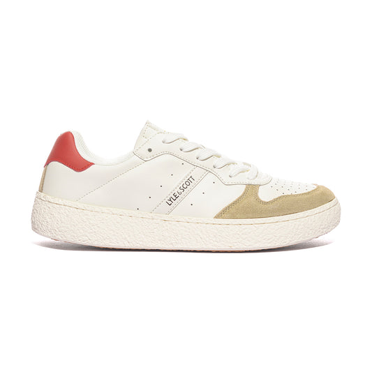 LYLE & SCOTT ATLANTIDE004 OFF WHITE PAPYRUS Sneakers Uomo 