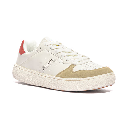 LYLE & SCOTT ATLANTIDE004 OFF WHITE PAPYRUS Sneakers Uomo 