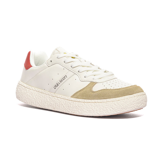 LYLE & SCOTT ATLANTIDE004 OFF WHITE PAPYRUS Sneakers Uomo 