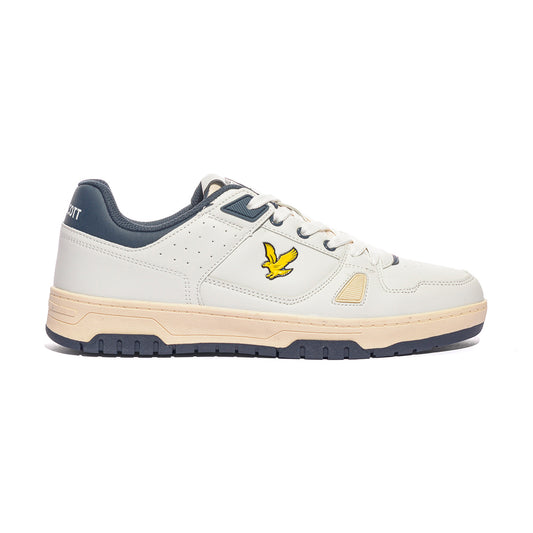 LYLE & SCOTT HENRY002 OFF WHITE BLU Sneakers Uomo 