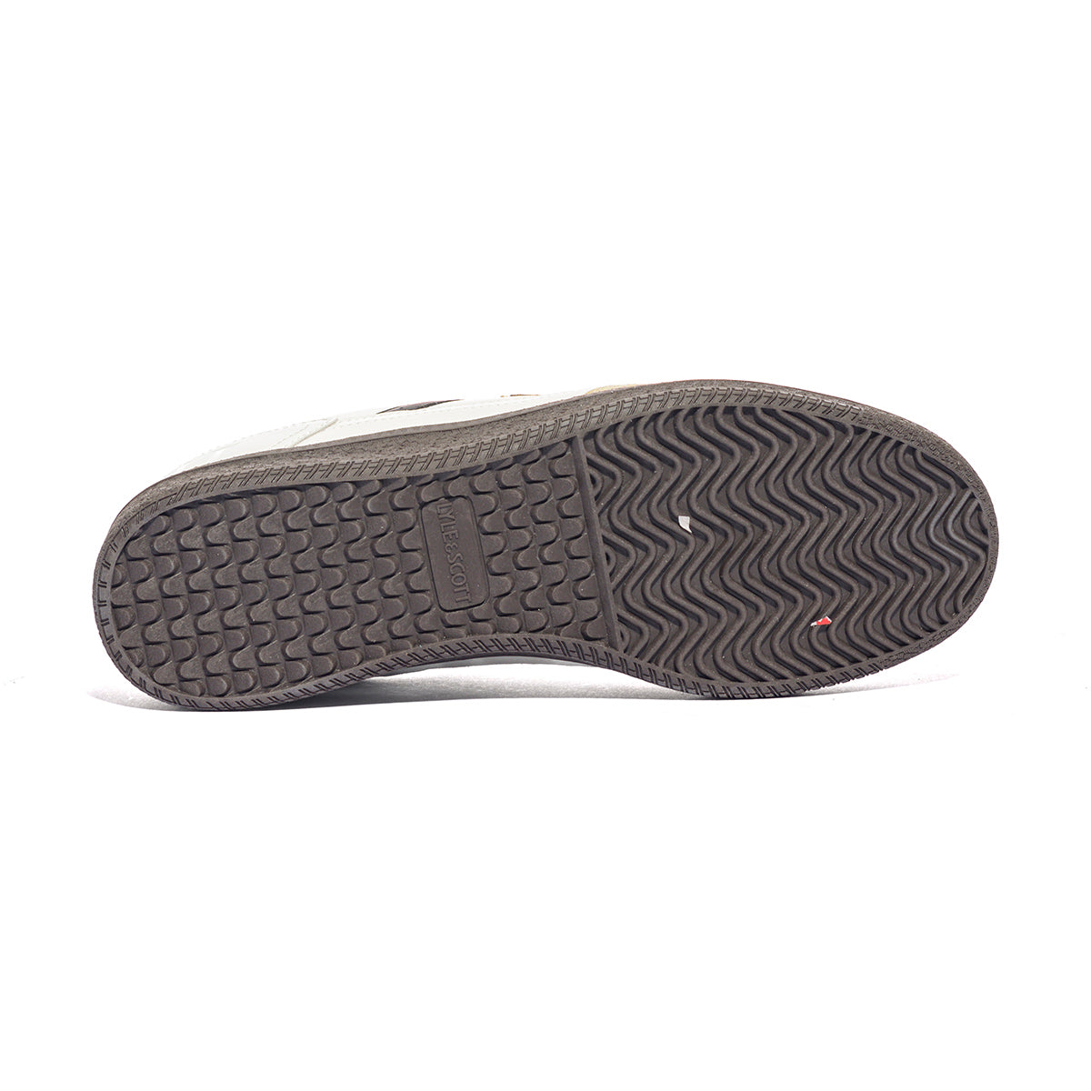 LYLE & SCOTT JOSH003 OFF WHITE BLACK Sneakers Uomo 