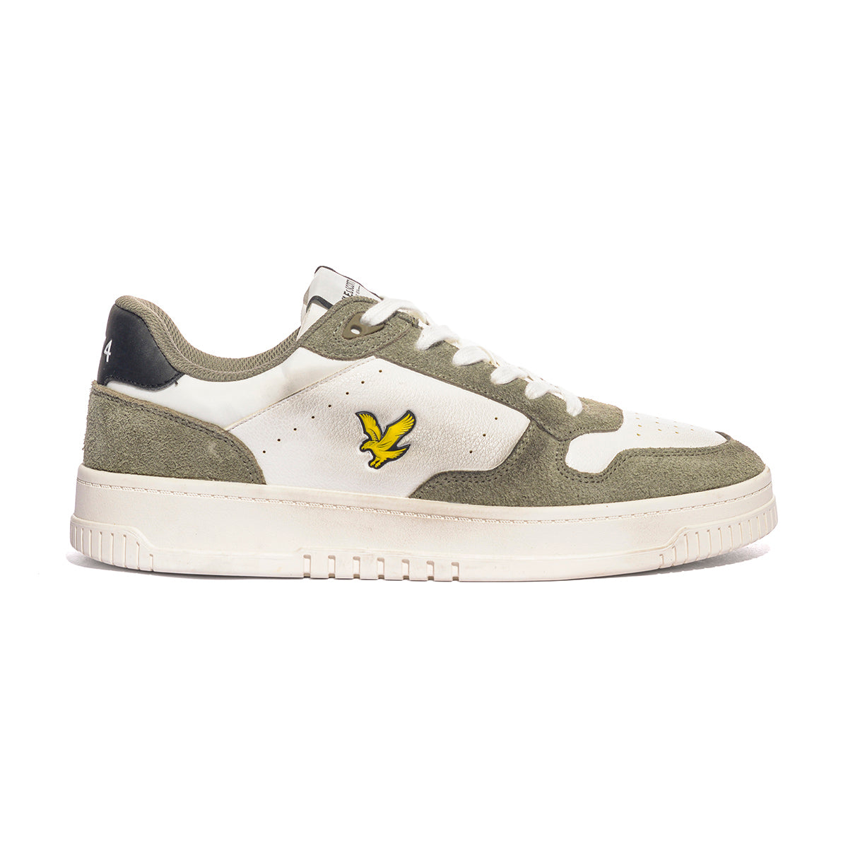 LYLE & SCOTT LS300010BM02WHAG WHITE GRIGIO Sneakers Uomo 