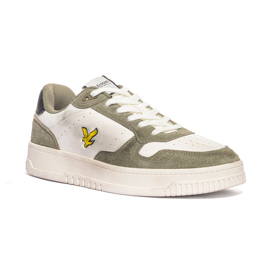 LYLE & SCOTT LS300010BM02WHAG WHITE GRIGIO Sneakers Uomo 