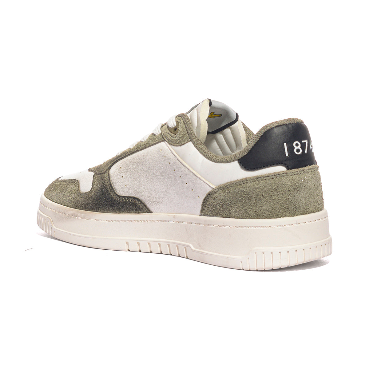 LYLE & SCOTT LS300010BM02WHAG WHITE GRIGIO Sneakers Uomo 