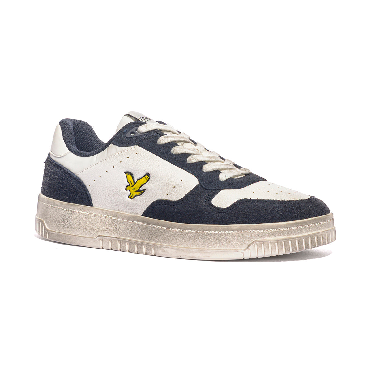 LYLE & SCOTT LS300010BM03WHNV WHITE BLU Sneakers Uomo 