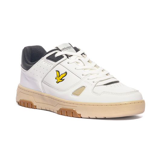 LYLE & SCOTT LS302017AM03WHBK WHITE BLACK Sneakers Uomo 