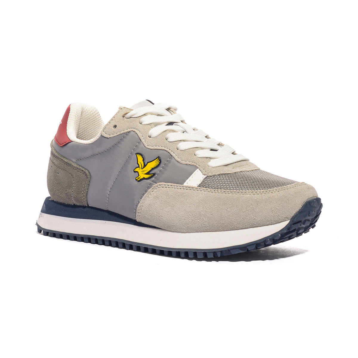 LYLE & SCOTT MODULAR005 GREY RED Sneakers Uomo 
