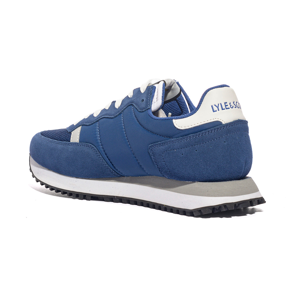 LYLE & SCOTT MODULAR005 WHITE BLU Sneakers Uomo 