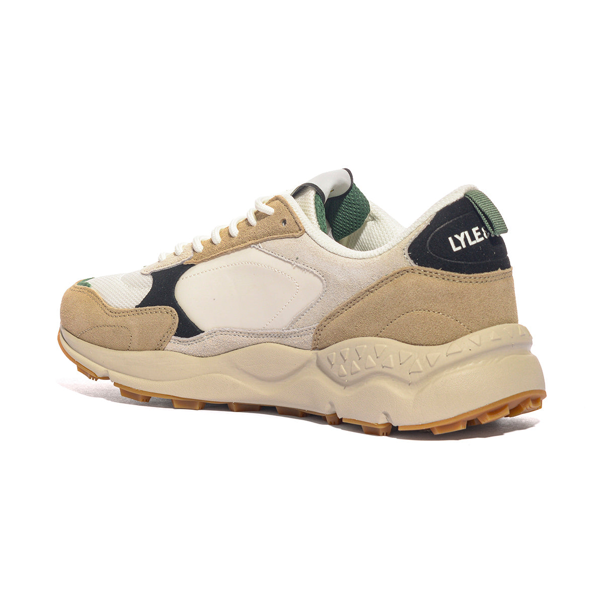 LYLE & SCOTT NOTT002 BEIGE OFF WHITE Sneakers Uomo 