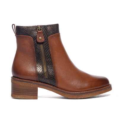 MARCO TOZZI 2-25064-43 COGNAC COMB Stivaletti Donna 
