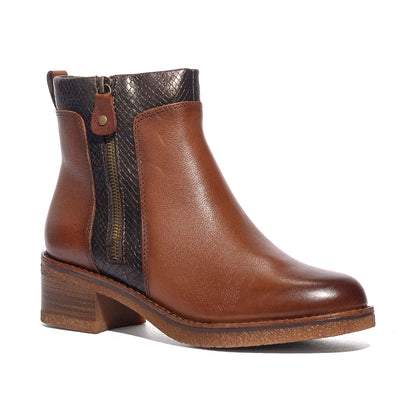 MARCO TOZZI 2-25064-43 COGNAC COMB Stivaletti Donna 