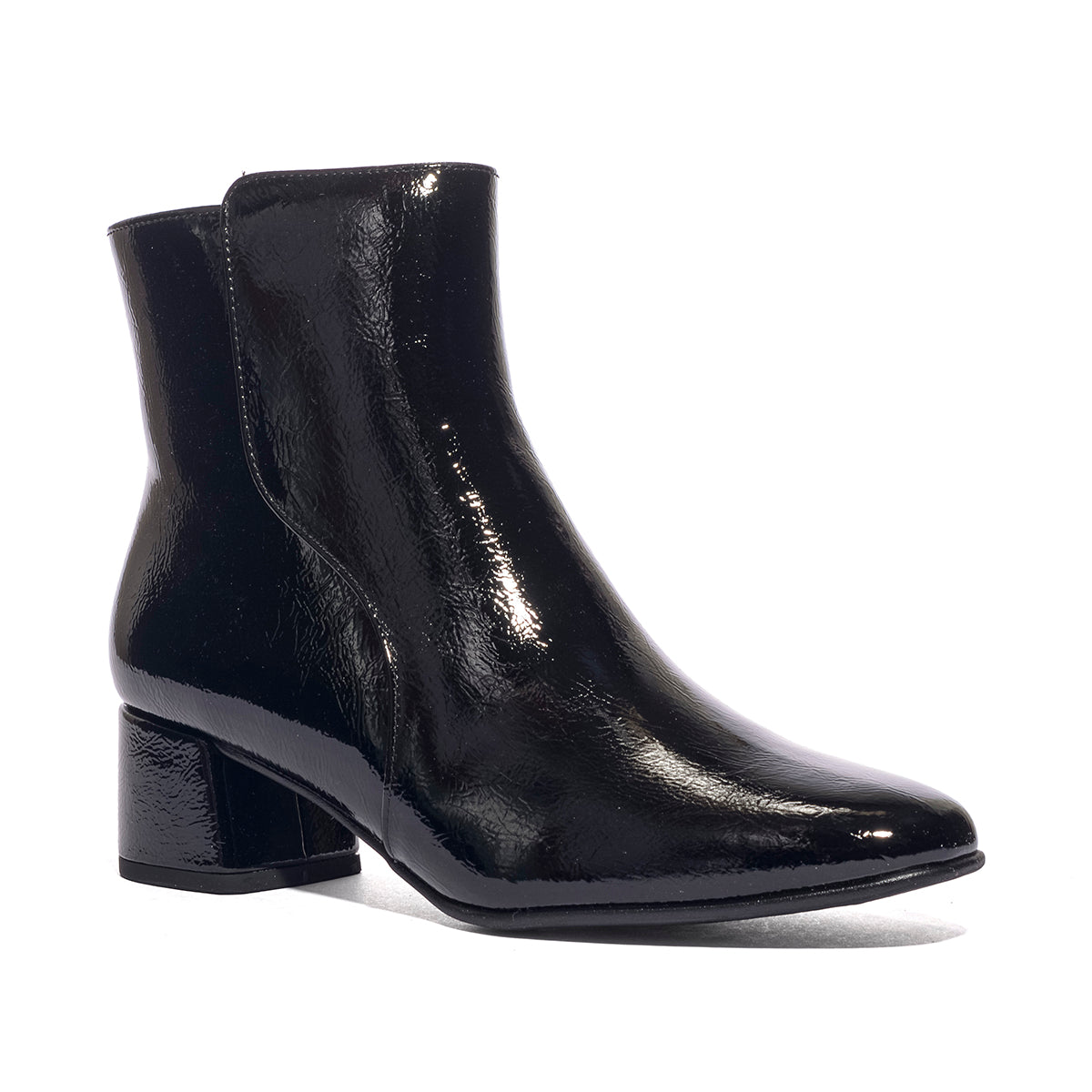 MARCO TOZZI 2-25302-45 BLACK PATENT Stivaletti Donna 