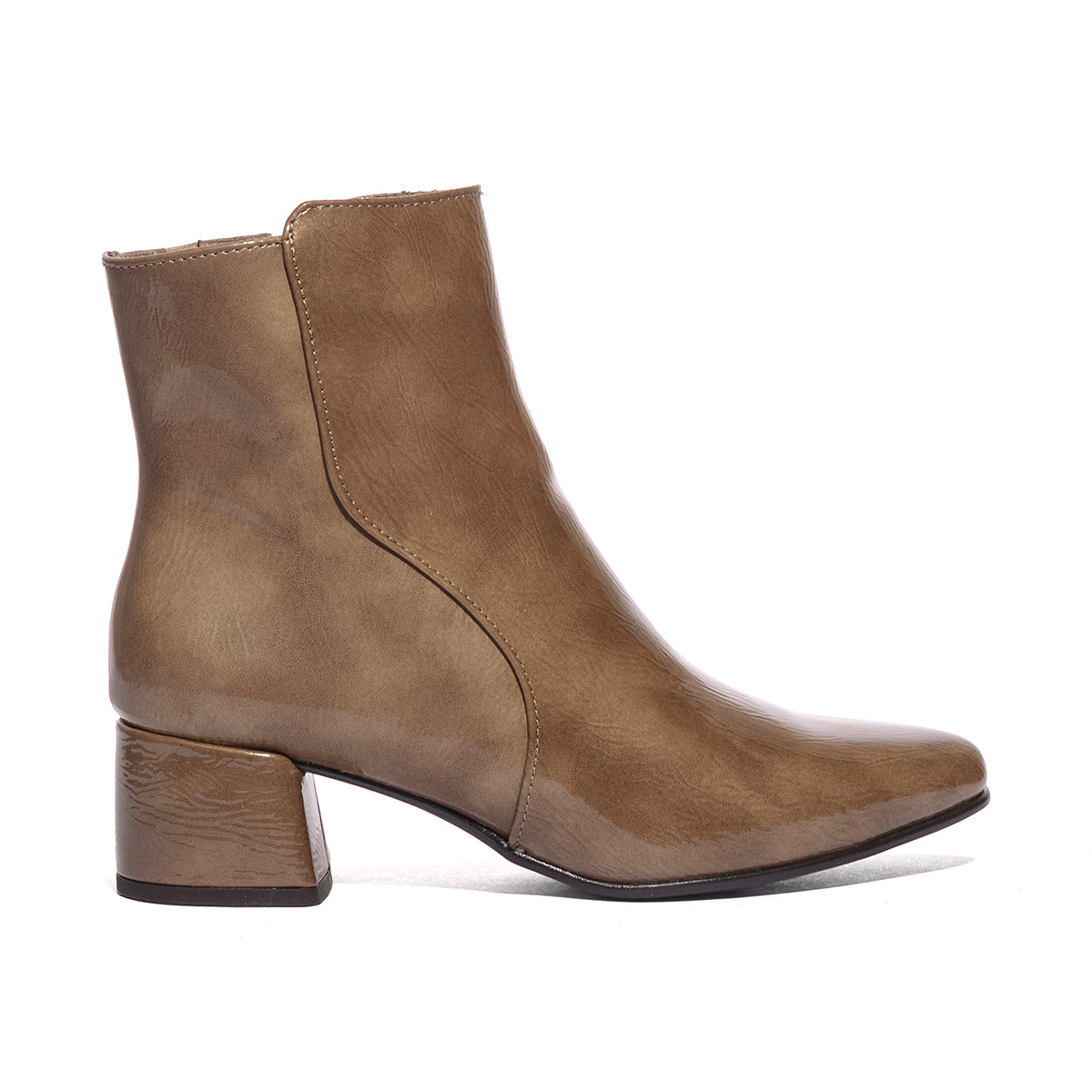 MARCO TOZZI 2-25302-45 TAUPE PATENT Stivaletti Donna 