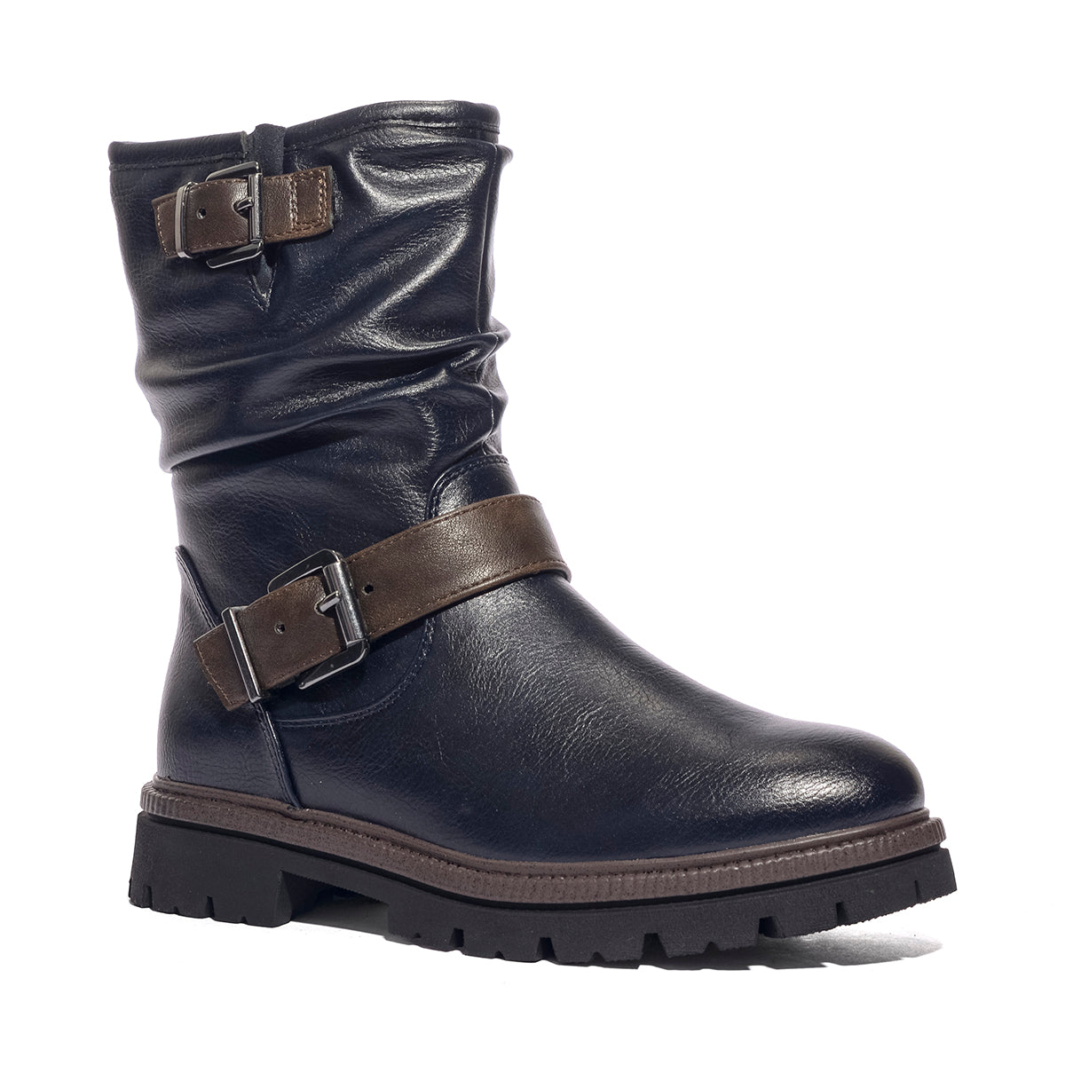 MARCO TOZZI 2-25431-45 NAVY COMB Stivaletti Donna 