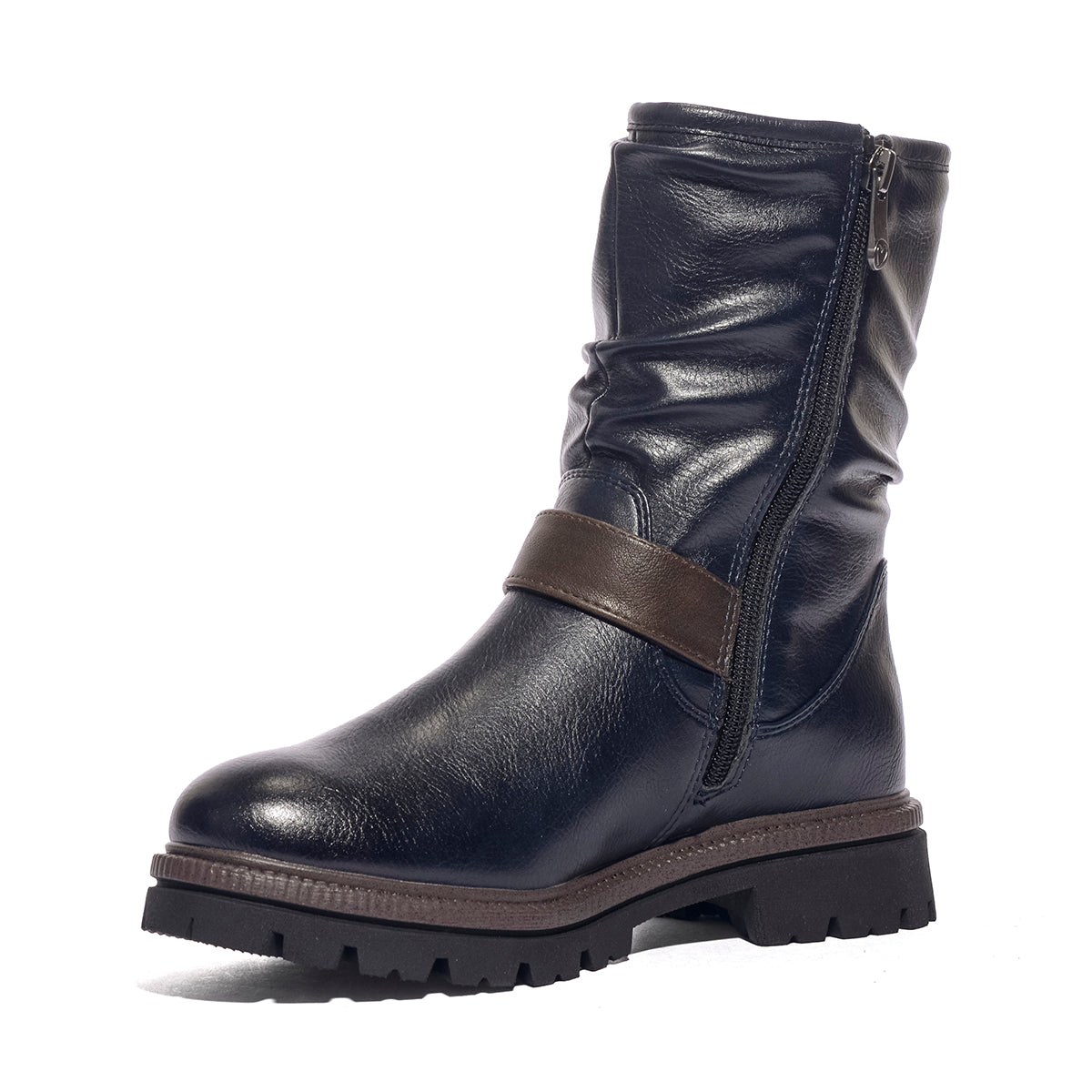 MARCO TOZZI 2-25431-45 NAVY COMB Stivaletti Donna 