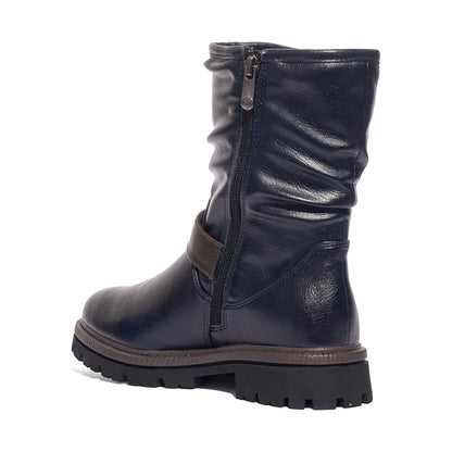 MARCO TOZZI 2-25431-45 NAVY COMB Stivaletti Donna 