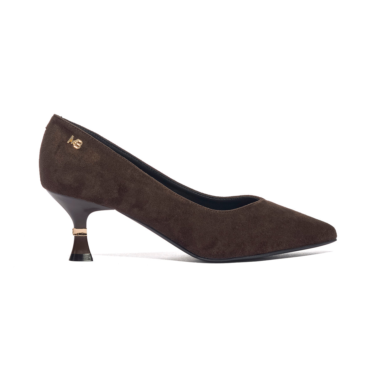 MARIELLA BURANI 52340 SUEDE D.BROWN Decollete Donna 