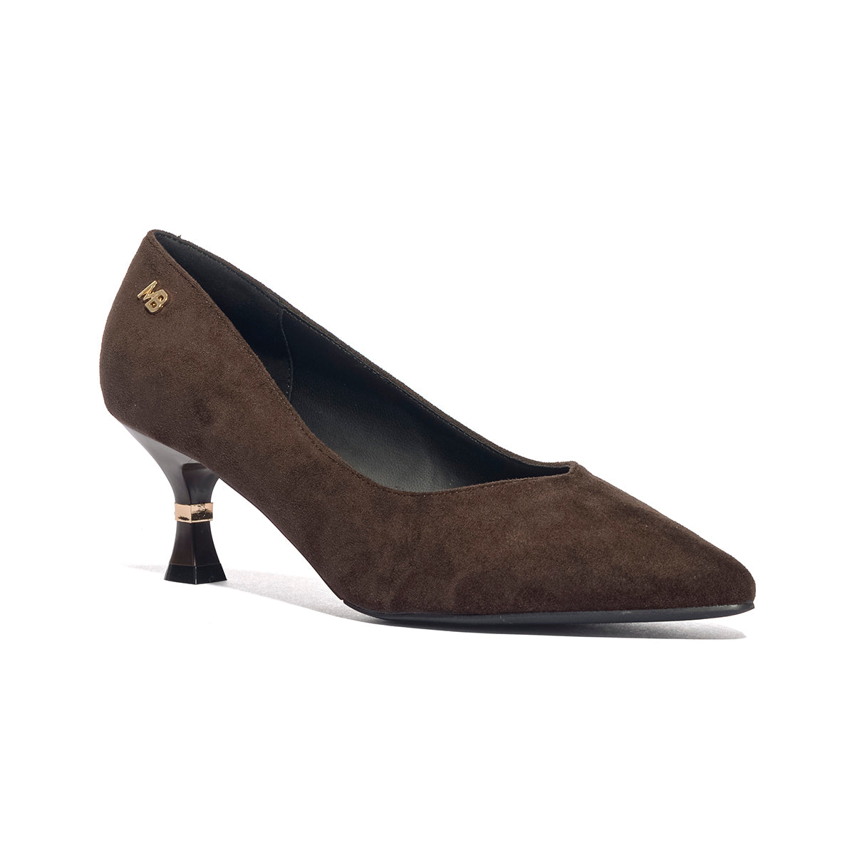 MARIELLA BURANI 52340 SUEDE D.BROWN Decollete Donna 