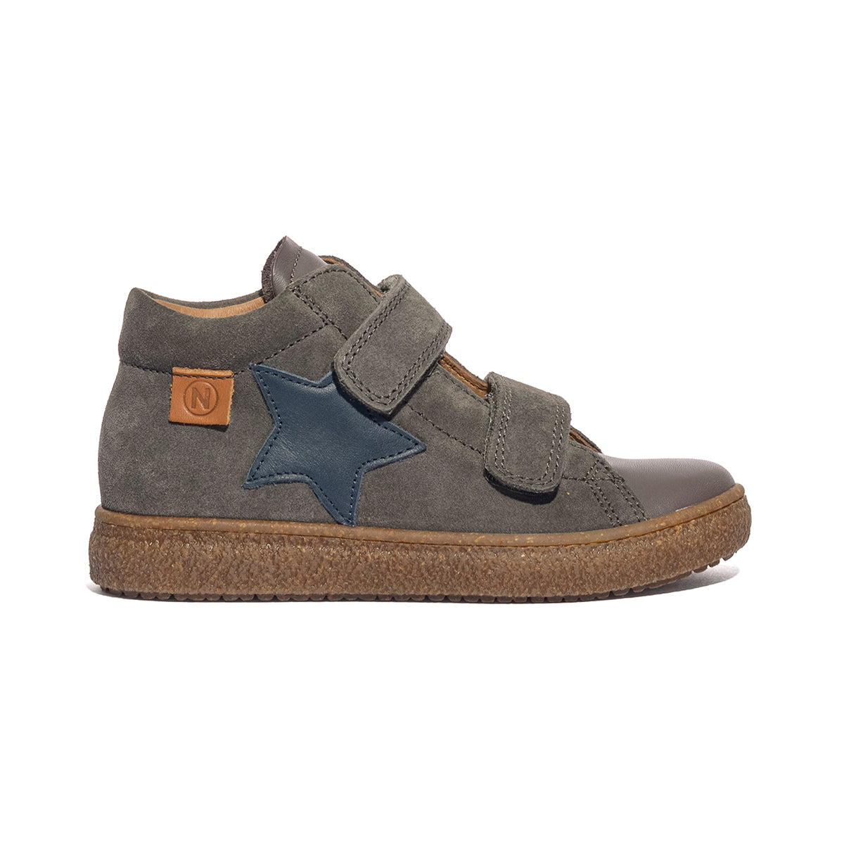 NATURINO 0012015288.01.1B13 ANTHRACITE NAVY Sneakers Bambino 