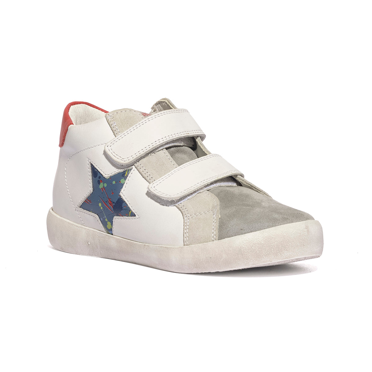 NATURINO 0012015367.27.1B86 GREY WHITE Sneakers Bambino 