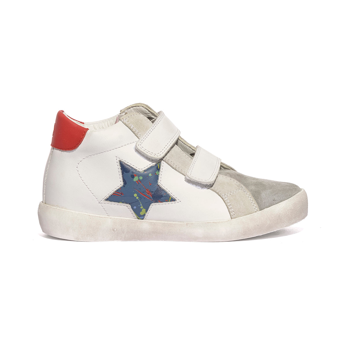 NATURINO 0012015367.27.1B86 GREY WHITE Sneakers Bambino 