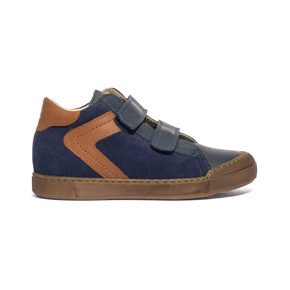 NATURINO 0012015413.01.2C57 NAVY CUOIO Sneakers Bambino 