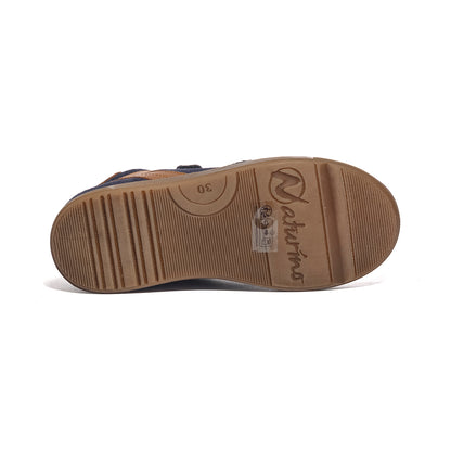 NATURINO 0012015413.01.2C57 NAVY CUOIO Sneakers Bambino 