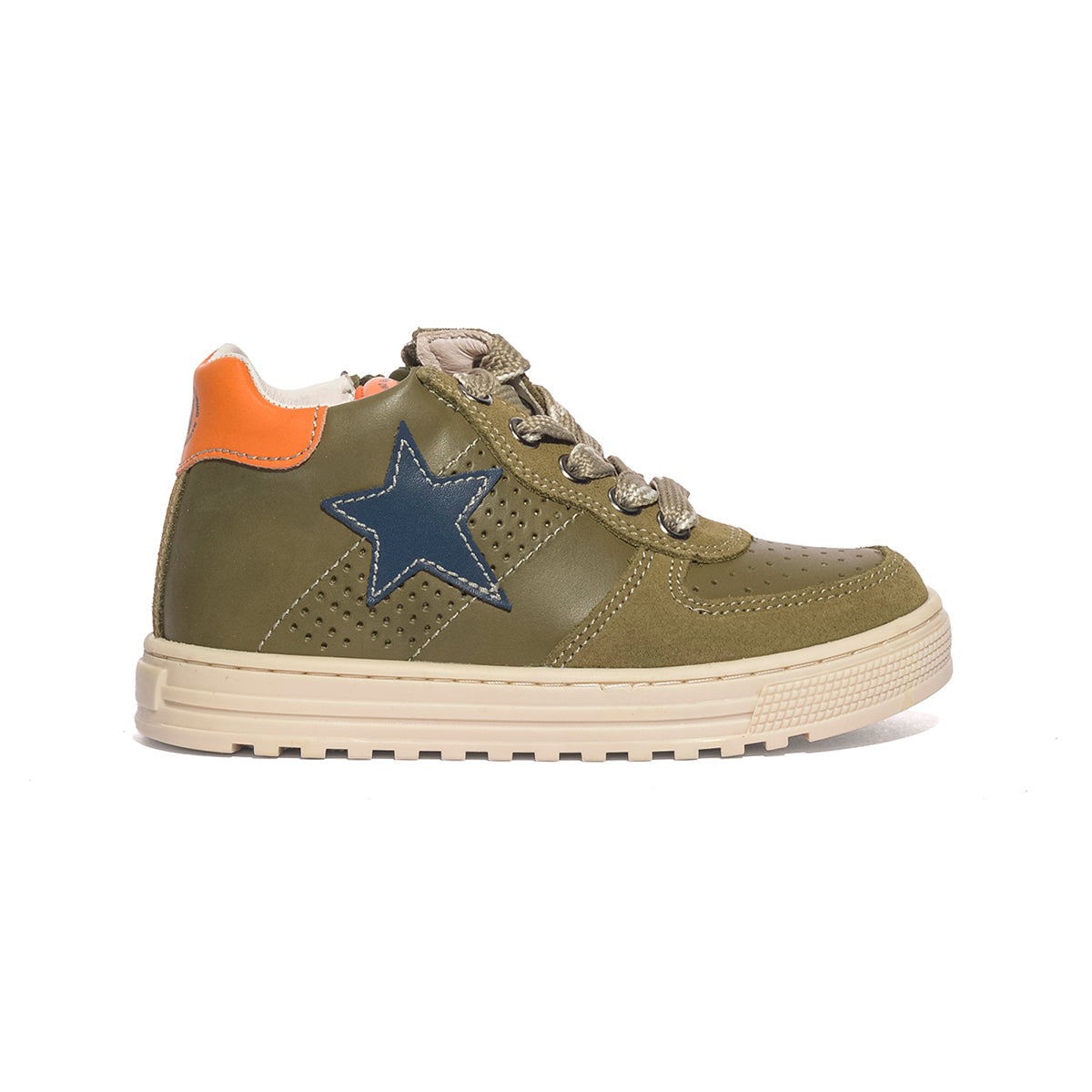 NATURINO 0012016147.02.2F39 MILITARE STONE Sneakers Bambino 
