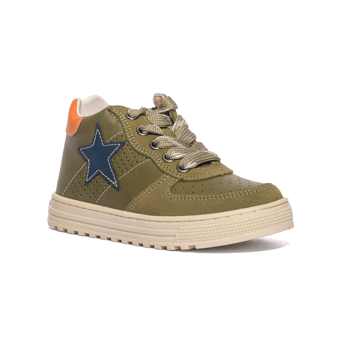NATURINO 0012016147.02.2F39 MILITARE STONE Sneakers Bambino 