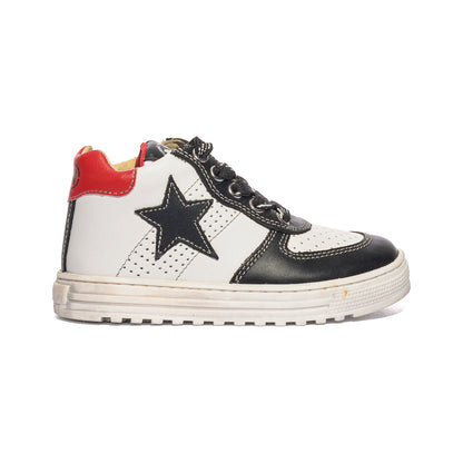 NATURINO 0012016147.07.1N20 BIANCO Sneakers Bambina 